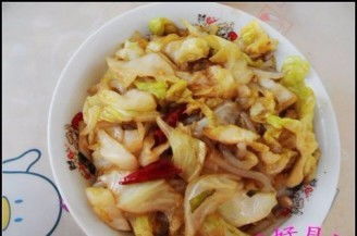 炒粉丝怎么做好吃,包菜炒粉丝的家常做法