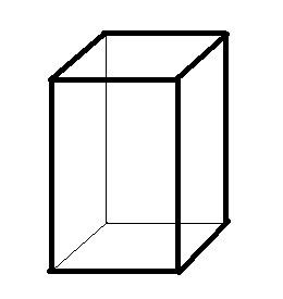 长方体怎么画平面图图片