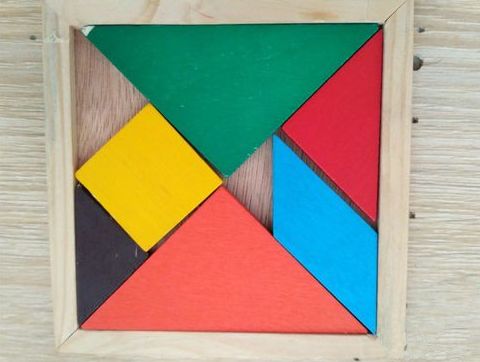 七巧板拼图三角形七巧板拼图三角形有几个