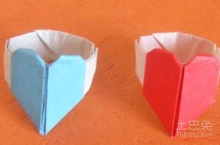 怎么用纸折戒指简单的