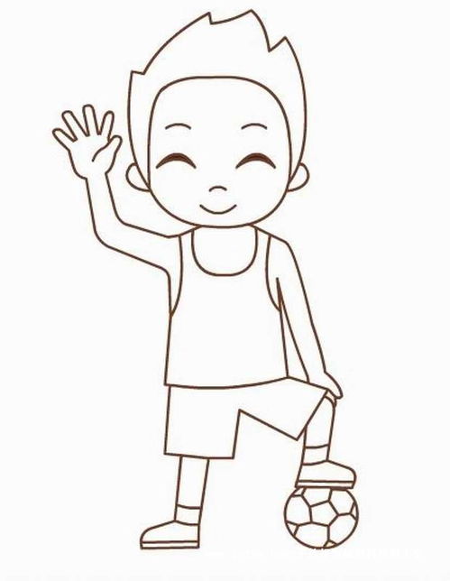 男孩的简笔画怎么画?