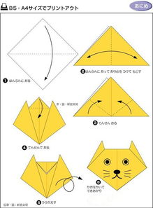 折纸大全简单的立体狗怎么做大全