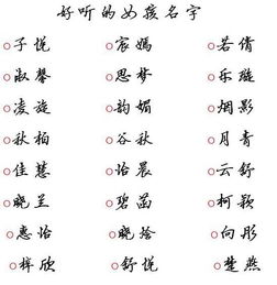 形容女孩子文静优雅的名字