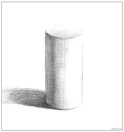 圆柱体怎么画素描步骤