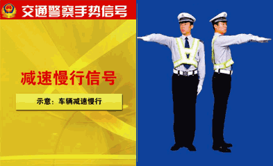 交警的8种手势都代表什么?
