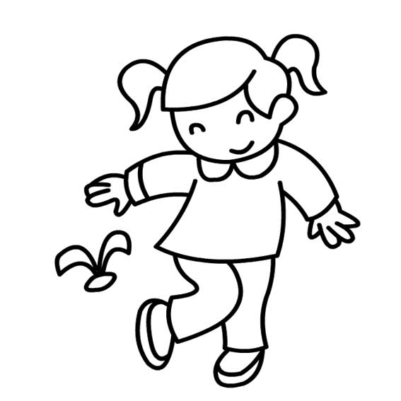 最美丽的小姑娘又简单又美丽的小公主怎么画