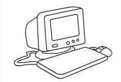 电脑的简笔画电脑的简笔画怎么画