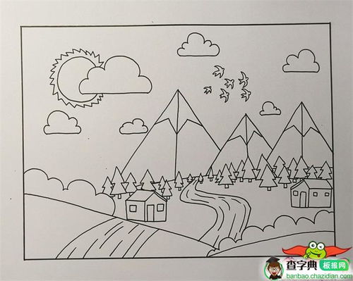 春天怎么画简单好看漂亮一等奖