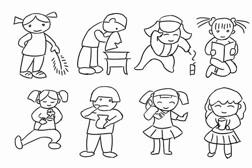 简笔人物画,简笔人物画女孩_竞价网