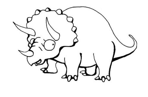 恐龙简笔画怎么画?