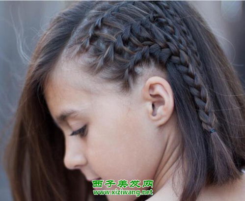 小孩短头发编发图片大全集,小宝宝短发编发大全简单漂亮_竞价网