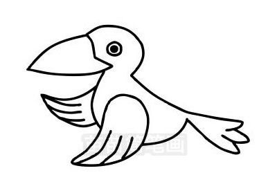 乌鸦怎么画恐怖,乌鸦怎么画简笔画_竞价网