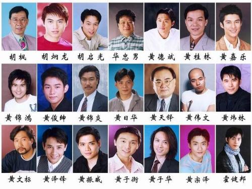 香港电影明星男演员的名单有哪些?