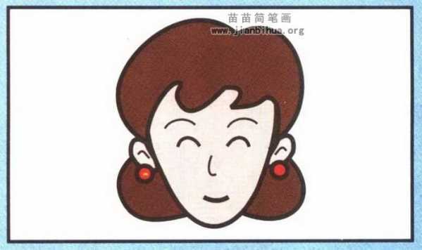 妈妈的简笔画怎么画?