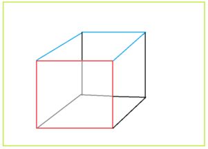 正方形的立体图形怎么画,4个正方形立体图怎么画_竞价网