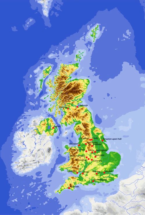 英国气候图分布图片