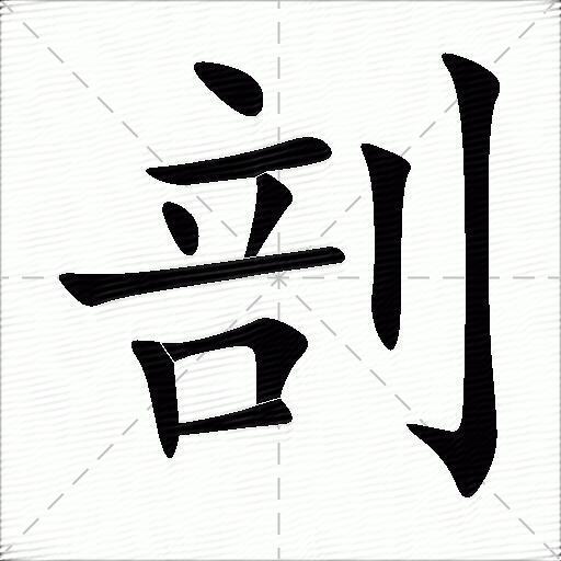 剖什么意思解释,剖字笔画笔顺,剖拼音组词_竞价网