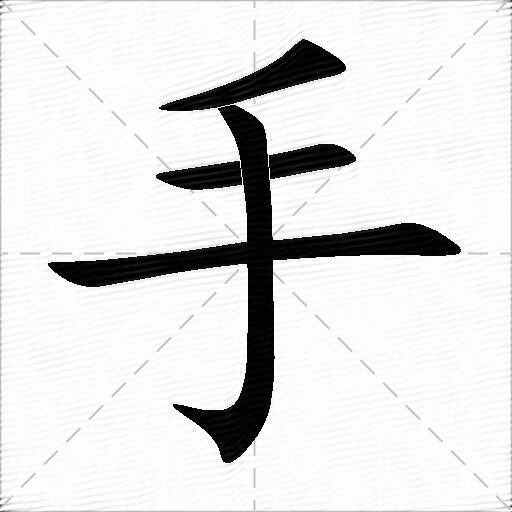 手什么意思解释手字笔画笔顺手拼音组词