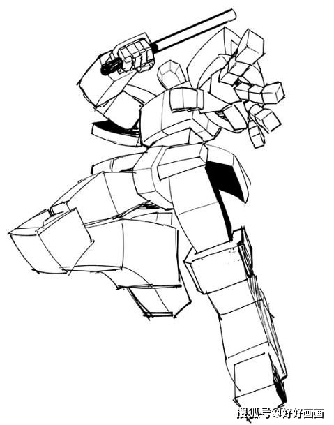 如何画机器人如何画机器人图片大全