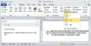 word2013首字下沉怎么设置