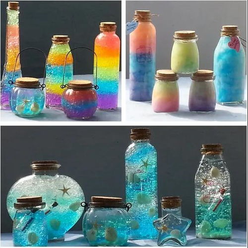 自制海洋宝宝瓶子,海洋瓶的做法,不用水宝宝_竞价网