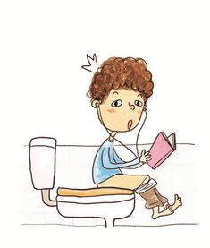 解大便的正确姿势图