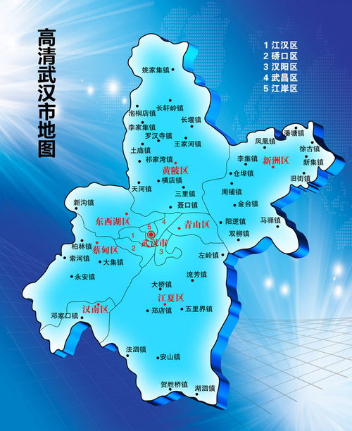 武汉市地图高清版2020图片