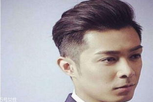 头大脸大适合什么发型男