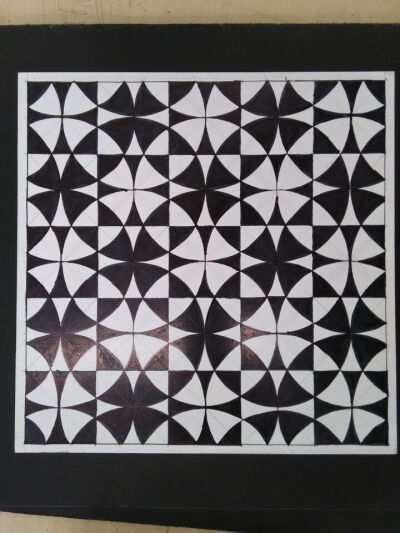 重复构成图片作业创意