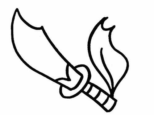 刀怎么画简单又霸气