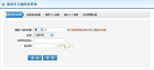 惠州市交通违章记录查询系统
