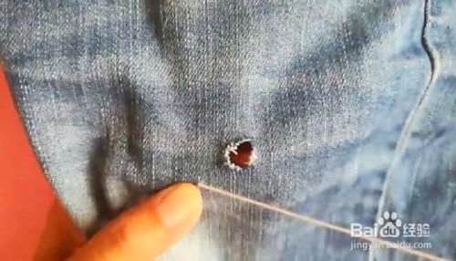 衣服补洞针法绣花图解