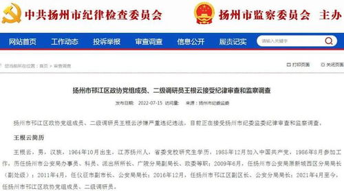 一二三四级调研员是什么级别