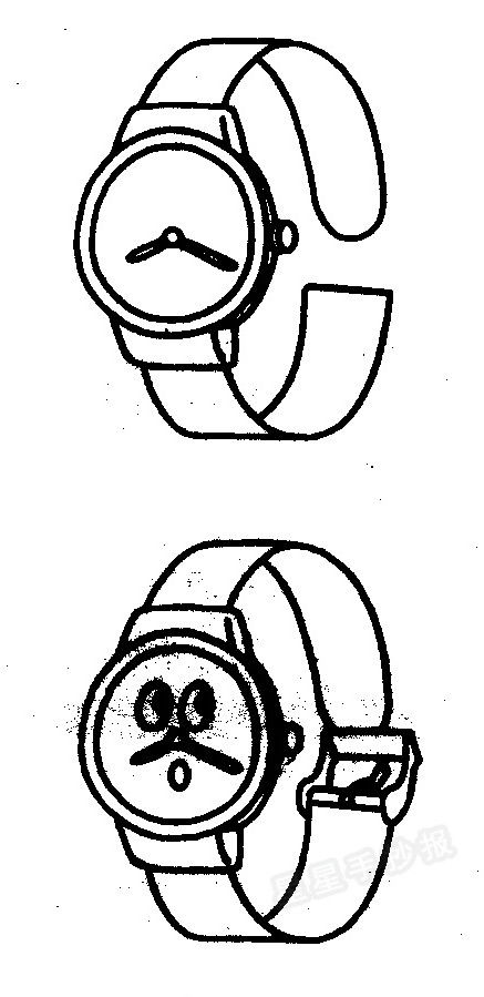 手表简笔画图片