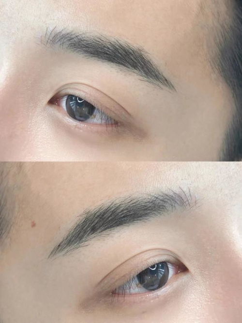 画眉毛应该根据你的脸型描绘合适的眉型:(1)圆形脸适宜描上扬眉,使