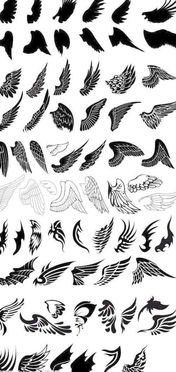 凤凰翅膀符号名字图片