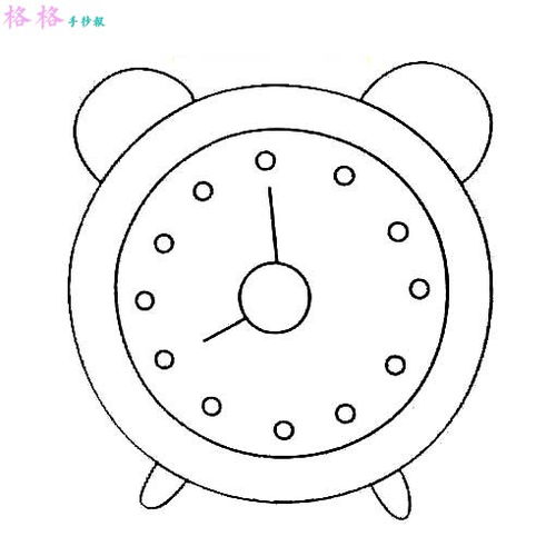 钟图片 简笔画,钟的简笔画图片大全