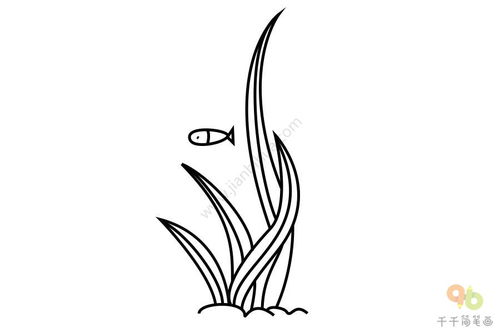 草丛简笔画怎么画 草丛的简笔画步骤图解教程