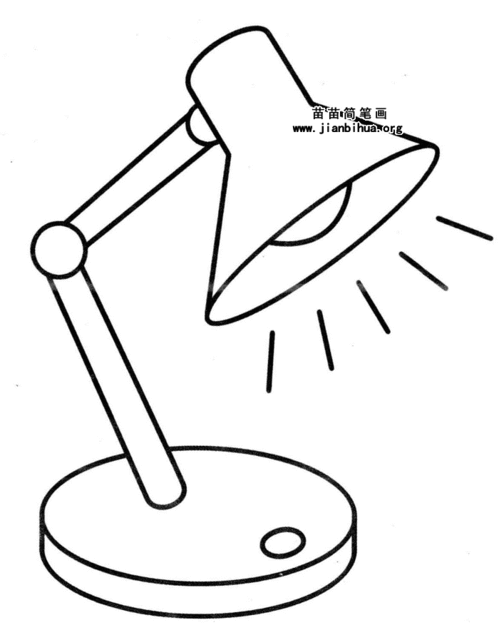 如何画好台灯简笔画?