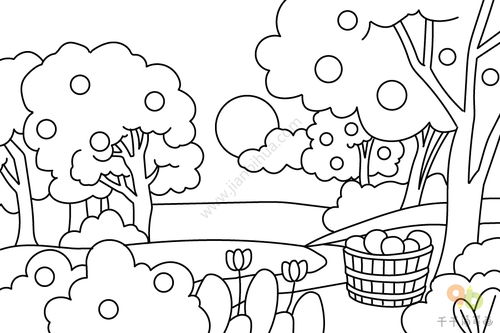 简单秋天的简笔画方法