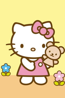 这就是hello kitty,中文名《凯蒂猫》,是日本把它制作成动画版.