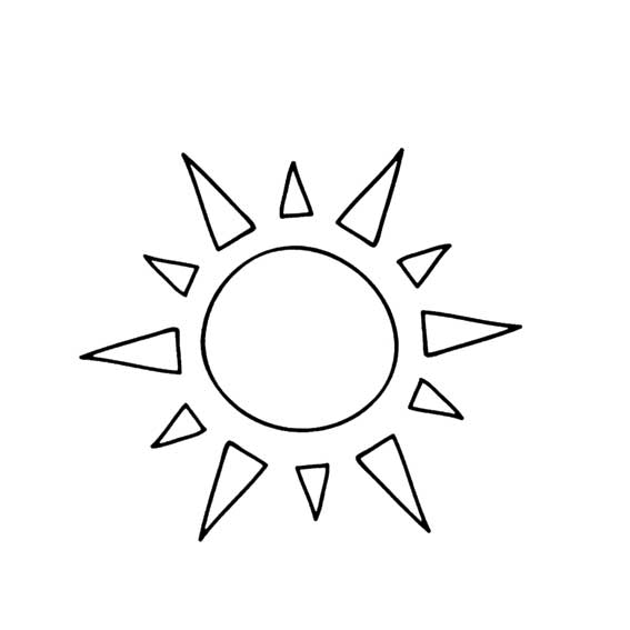 50种不同的太阳画法和背景,50种不同的太阳画法涂色_竞价网