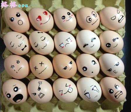 鸡蛋画画简单,鸡蛋画画可爱图片简笔画