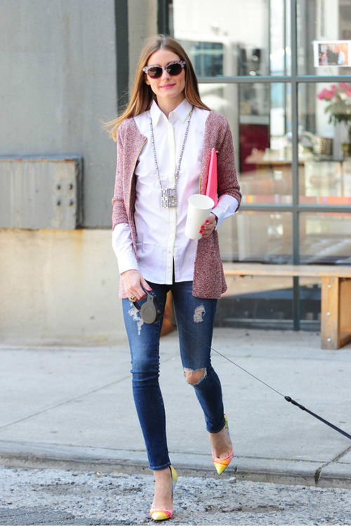 圆领针织衫适合搭配的衬衫有哪些