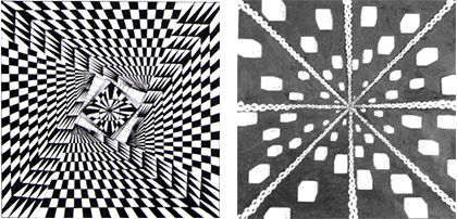 平面构成基础[点线面]黑白图