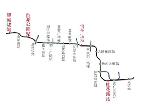 长沙2号线地铁线路图延长线,长沙2号线地铁线路图 高清晰_竞价网