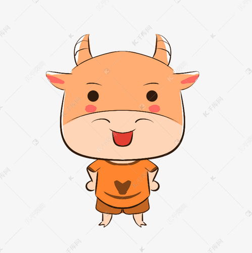 可爱的小牛怎么翻译?