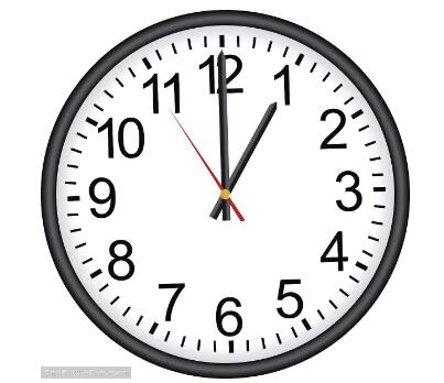 钟表上有多少个小格,多少个大格的图片