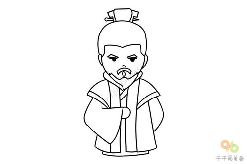 三国演义人物简笔画图片大全,三国演义人物简笔画关羽_竞价网