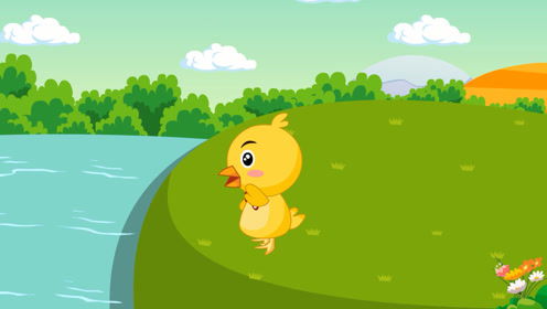 小鸡过河作文